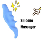 Max Thumb Saver Massager Trigger Point Acupressure Deep Tissue Massage Tool Blue