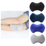 Max Soft Memory Foam Knee Leg Pillow Back Hip Support Relief Cushion Dark Blue