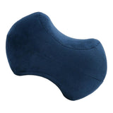 Max Soft Memory Foam Knee Leg Pillow Back Hip Support Relief Cushion Dark Blue