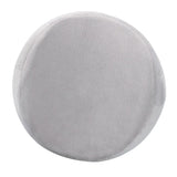 Max Round Memory Foam Knee Leg Pillow Back Hip Support Relief Cushion Gray