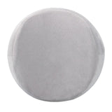 Max Round Memory Foam Knee Leg Pillow Back Hip Support Relief Cushion Gray