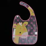 Maxbell Adult Mealtime Clothes Protector Bib Dining Aid Waterproof Washable Giraffe