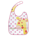 Maxbell Adult Mealtime Clothes Protector Bib Dining Aid Waterproof Washable Giraffe