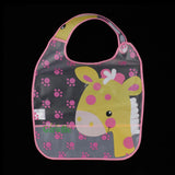 Maxbell Adult Mealtime Clothes Protector Bib Dining Aid Waterproof Washable Giraffe