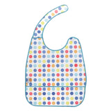 Maxbell Waterproof Adult Mealtime Clothes Protector Bib Dining Aid 42 x 35CM Blue