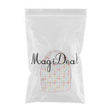 Maxbell Waterproof Adult Mealtime Clothes Protector Bib Dining Aid 42 x 35CM Pink