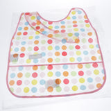 Maxbell Waterproof Adult Mealtime Clothes Protector Bib Dining Aid 42 x 35CM Pink