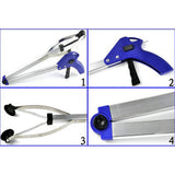 Max Folding Trash Pick Up Helping Hand Grabber Long Reach Picker Sanitary Clip