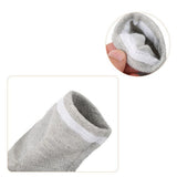 Max 1 Pair Vented Open Toe Heel Socks Sleeves Protector for Cracked Feet Pink