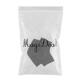 Max 1 Pair Vented Open Toe Heel Socks Sleeves Protector for Cracked Feet Black
