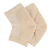 Max 1 Pair Vented Open Toe Heel Socks Sleeves Protector for Cracked Feet Skin