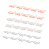 Max 5 Pairs 3 Holes Small Toes Separator Corrector Orthotics Straightener  Skin