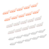 Max 5 Pairs 3 Holes Small Toes Separator Corrector Orthotics Straightener  Skin
