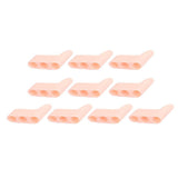 Max 5 Pairs 3 Holes Small Toes Separator Corrector Orthotics Straightener  Skin