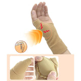 Max Carpal Tunnel Thumb Hand Wrist Brace Support Arthritis Compression Glove L