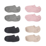 Max 1Pair Spa Gel Socks Moisturising Dry Heel Repair Crack Foot Skin Care Pink