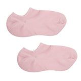 Max 1Pair Spa Gel Socks Moisturising Dry Heel Repair Crack Foot Skin Care Pink