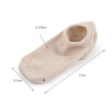 Max 1Pair Spa Gel Socks Moisturising Dry Heel Repair Crack Foot Skin Care Black