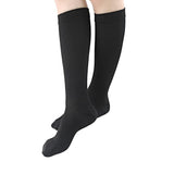 Women Compression Knee High Sock for Athletic Running Flight Travel S M