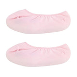 Max 1Pair Spa Gel Sock Moisturising Dry Heel Repair Crack Foot Skin Care Pink