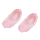 Max 1Pair Spa Gel Sock Moisturising Dry Heel Repair Crack Foot Skin Care Pink