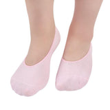 Max 1Pair Spa Gel Sock Moisturising Dry Heel Repair Crack Foot Skin Care Pink