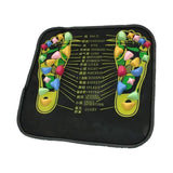 Max Foldable Reflexology Walk Stone Foot Walk Massager Mat 34x34cm