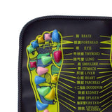 Max Foldable Reflexology Walk Stone Foot Walk Massager Mat 34x34cm