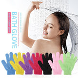 Maxbell 7 Pcs Shower Bath Mitts Exfoliating Body Scrub Gloves for Skin Spa Massage - Aladdin Shoppers