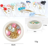 Max 3D Nail Art Decoration Flowers Gemstones Nail Tips Rhinestones Charms 07