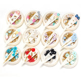 Max 3D Nail Art Decoration Flowers Gemstones Nail Tips Rhinestones Charms 07