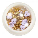 Max 3D Nail Art Decoration Flowers Gemstones Nail Tips Rhinestones Charms 07