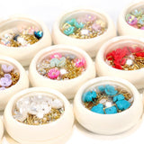 Max 3D Nail Art Decoration Flowers Gemstones Nail Tips Rhinestones Charms 08