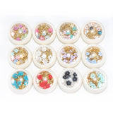 Max 3D Nail Art Decoration Flowers Gemstones Nail Tips Rhinestones Charms 08