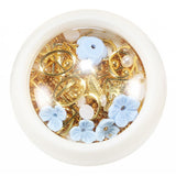 Max 3D Nail Art Decoration Flowers Gemstones Nail Tips Rhinestones Charms 08