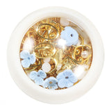 Max 3D Nail Art Decoration Flowers Gemstones Nail Tips Rhinestones Charms 08