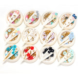 Max 3D Nail Art Decoration Flowers Gemstones Nail Tips Rhinestones Charms 11