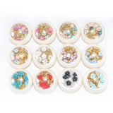 Max 3D Nail Art Decoration Flowers Gemstones Nail Tips Rhinestones Charms 12