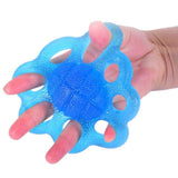 8 Holes Hand Stretcher Resistance Bands Extensor Exerciser Grip Strengthener