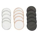 Max 5 Reusable Bamboo Cotton MakeUp Remover Pad Facial Clean Pad velvet