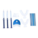 Maxbell Teeth Whitening Gel Kit Tooth Bleaching Whitener 3 Gel Pen+2x Tray+LED Light