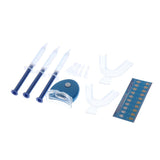 Maxbell Teeth Whitening Gel Kit Tooth Bleaching Whitener 3 Gel Pen+2x Tray+LED Light