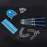 Maxbell Teeth Whitening Gel Kit Tooth Bleaching Whitener 3 Gel Pen+2x Tray+LED Light