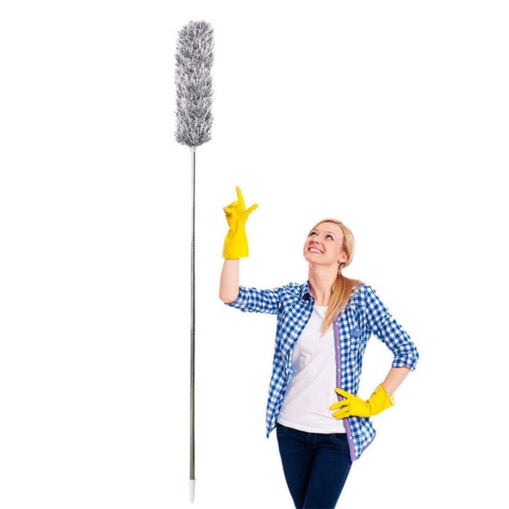 Telescopic Duster Bendable Microfiber Dust Cleaner for Car Home Cleaning