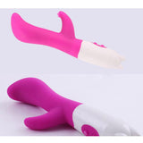 Maxbell Multispeed Rabbit Vibrator Women Clitoris G-Spot Massager Sex Toys Rose Red