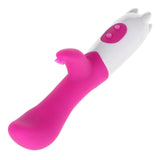 Maxbell Multispeed Rabbit Vibrator Women Clitoris G-Spot Massager Sex Toys Rose Red