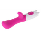 Maxbell Multispeed Rabbit Vibrator Women Clitoris G-Spot Massager Sex Toys Rose Red