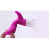 Maxbell Multispeed Rabbit Vibrator Women Clitoris G-Spot Massager Sex Toys Rose Red