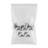 Maxbell 5 Pair Forefoot Insert Toe Plug Front Top Shoes Filler Adjustable Black