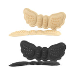 Maxbell 3 Pairs Anti-Slip Shoe Inserts Heel Grips Pad Insoles Liner Cushions Black Thin